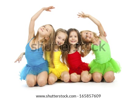 Little ballet dancers
