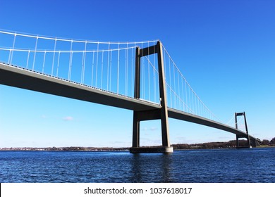 Little Belt Bridge In Fredericia,Denmark