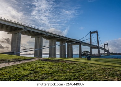 Little Belt Bridge In Sunset