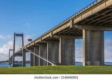 Little Belt Bridge In Sunset