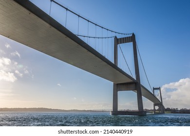 Little Belt Bridge In Sunset