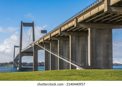 Little Belt Bridge In Sunset