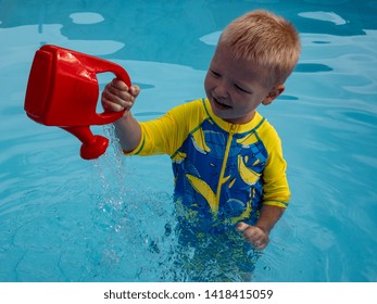 Similar Images Stock Photos Vectors Of Boy Plays In Tropical Waters Of Thailand Beach Shutterstock