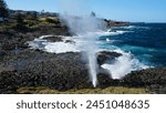 Little Blowhole in Kiama on the south coast of New South Wales, Australia.