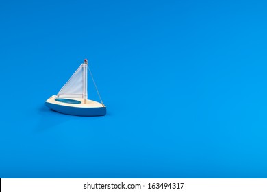 a toy ship