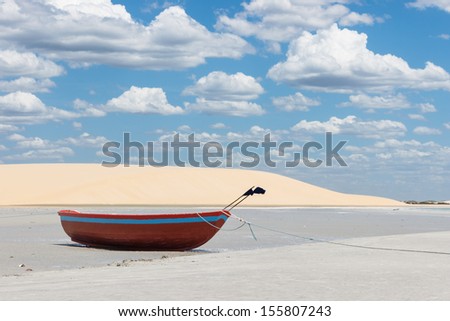 Similar – Image, Stock Photo aground Baltic beach