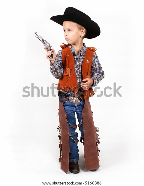 dressed up cowboy