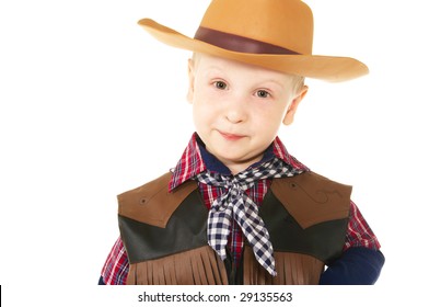 Little Boy Dressed Western Attire Stock Photo 29135563 | Shutterstock