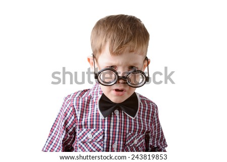 Similar – Child with magnifying glass