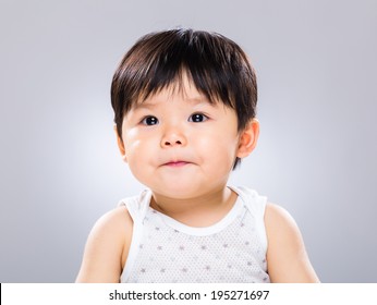 Side Profile Baby Boy Stock Photo (Edit Now) 272857484