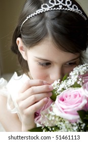 Little Bridesmaid Portrait