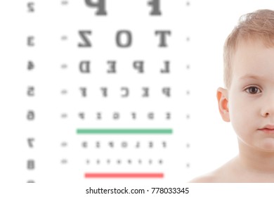 Pediatric Eye Exam Chart