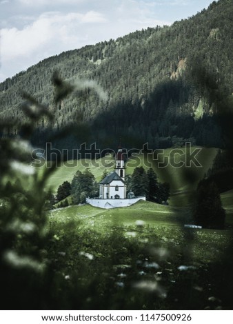 Similar – Foto Bild die kirche im dorf…