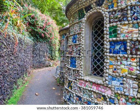 Little Chapel is smallest chapel in the world, Guernsey, Channel Islands