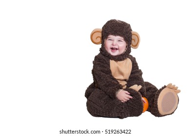 Mischievous Monkey Infant Toddler Baby Costume Animal Safari Halloween Party