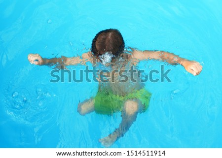 Similar – Image, Stock Photo Fun in the water Life