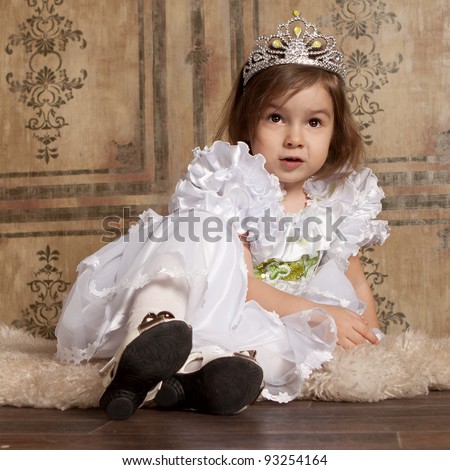 White Dress Tiara