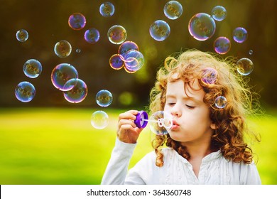 Child Blowing Bubbles Images Stock Photos Vectors Shutterstock