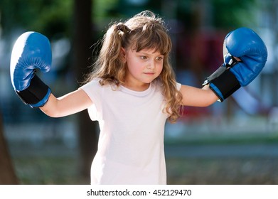 Little Girl Boxing Gloves 260nw 452129470 