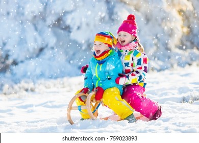 24,623 Kids On Sleigh Images, Stock Photos & Vectors | Shutterstock