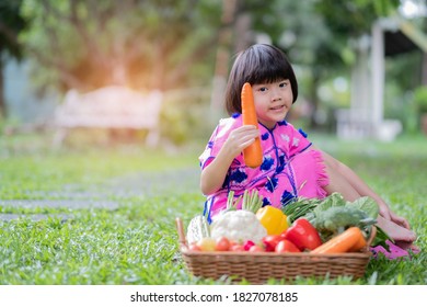 1,267 Little Girl Carrying Basket Images, Stock Photos & Vectors ...