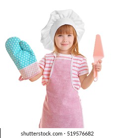 4,314 Little girl chef isolated on white Stock Photos, Images ...