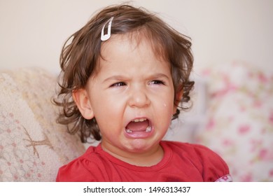 Little Girl Child Baby Crying Tears Stock Photo 1496313437 | Shutterstock