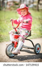 little girls tricycle