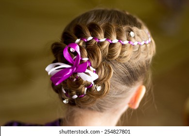 Little Girl With Hairstyle