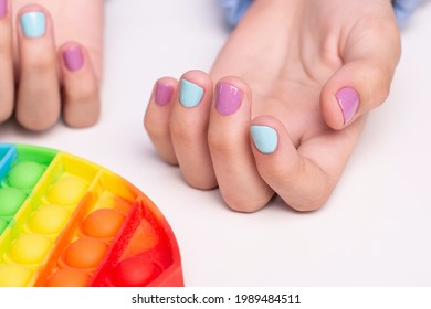 Kids Nail Polish Images Stock Photos Vectors Shutterstock