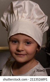 Little Girl Helps Mom Cook