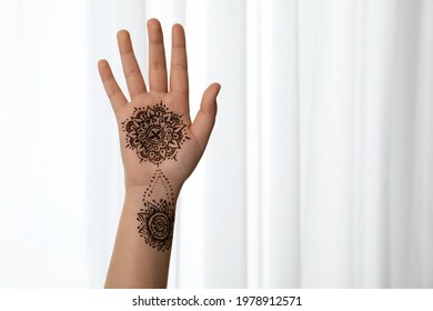 Henna Tattooed Palms Stock Photos Images Photography Shutterstock