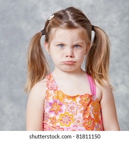 2,406 Little girl pouting Images, Stock Photos & Vectors | Shutterstock