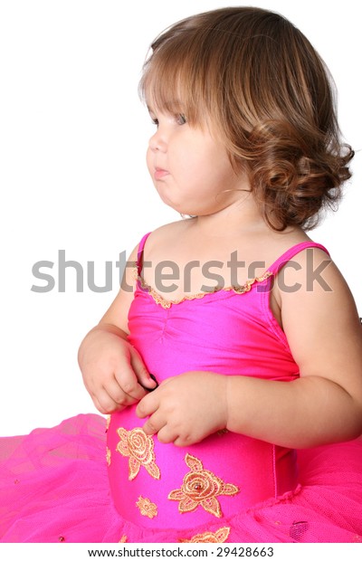 Little Girl Short Hair Wearing Bright Stock Photo Edit Now