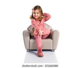 little girl recliner