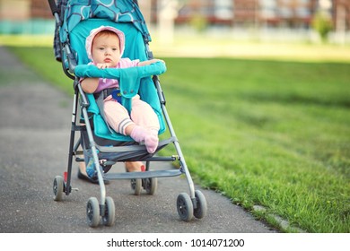 baby in a stroller