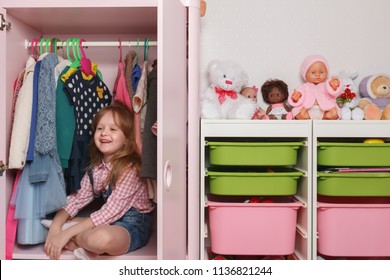 childrens pink wardrobe