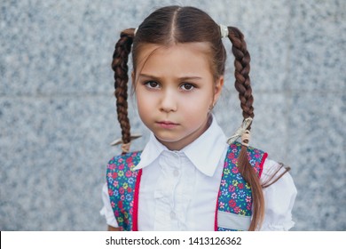 Little Girl Stressed Out About Some High School Drama