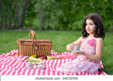 Little Girl Tea Party