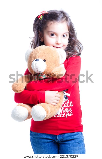 girl in teddy bear suit