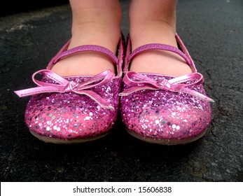 pink tap shoes