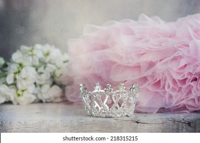 Little girls shiny crown