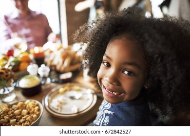 Little Kid Children Smiling Thanksgiving Celebration Concept - Powered by Shutterstock