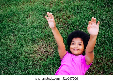 1,422 African american child raising hand Images, Stock Photos ...