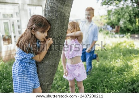 Similar – Image, Stock Photo When trees seek the water