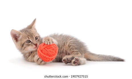 5,223 A Cat Playing With Ball Of Yarn Images, Stock Photos & Vectors ...