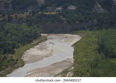 Little Missouri River In North Dakota