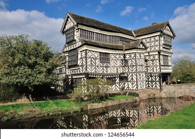 Little Moreton Hall In Cheshire, England