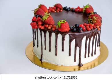 Strawberry Birthday Cake Images Stock Photos Vectors Shutterstock