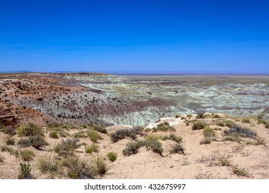 Little Painted Desert On The Hopi Reservation, Arizona